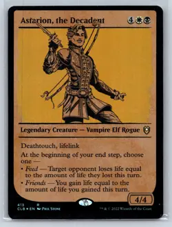 ASTARION, THE DECADENT (SHOWCASE) 413 CLB MTG FOIL NM - Image 1