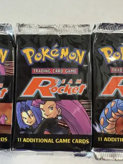 Full Art Set Team Rocket Pokemon Card Booster Packs (New Sealed) 4 Packs 742818061742 - Image 3