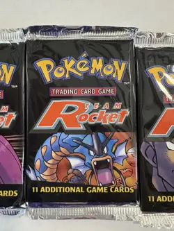 Full Art Set Team Rocket Pokemon Card Booster Packs (New Sealed) 4 Packs 742818061742 - Image 4