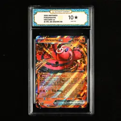 TQG 10 PRISTINE 2025 Pokemon ENG Oricorio ex #I PFL EN 018/094 RR - Image 2
