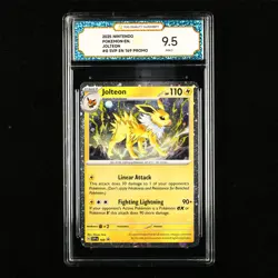TQG 9.5 Mint+ 2025 Pokemon ENG Jolteon #G SVP EN #169 Promo - Image 1