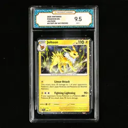 TQG 9.5 Mint+ 2025 Pokemon ENG Jolteon #G SVP EN #169 Promo - Image 2