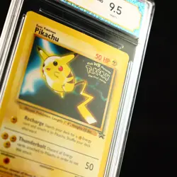 TQG 9.5 MINT+ 1999 Pokemon ENG Pikachu #4 Promo - Image 2