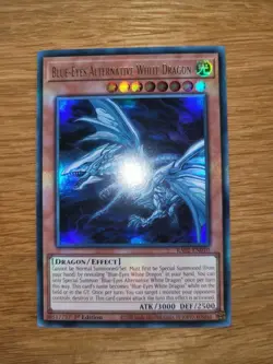Yugioh Blue Eyes Alternative Dragon RA02-EN010 Ultra Rare English 1st Edition - Image 1