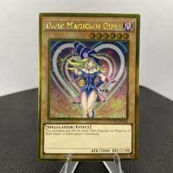 Yugioh Dark Magician Girl MVP1-ENG56 1. Edition Gold Rare NM - Image 1