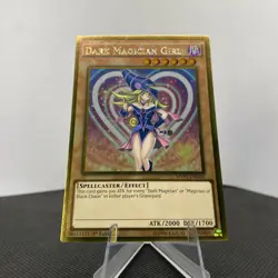 Yugioh Dark Magician Girl MVP1-ENG56 1. Edition Gold Rare NM - Image 5