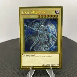 Yugioh Dark Magician MVP1-ENG54 1. Edition Gold Rare NM - Image 1