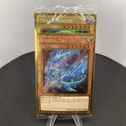 Yugioh Dark Magician MVP1-ENGV3 Limited Edition Gold Secret Rare OVP / Sealed - Image 1