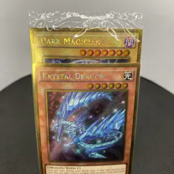 Yugioh Dark Magician MVP1-ENGV3 Limited Edition Gold Secret Rare OVP / Sealed - Image 2