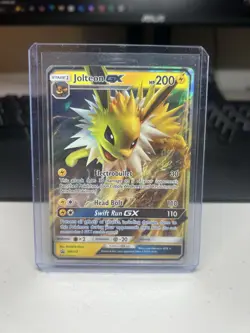 Jolteon GX SM173 Black Star Promo Pokemon Card NM - Image 1