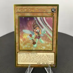 Yugioh Berry Magician Girl MVP1-ENG14 1. Edition Gold Rare Near Mint - Image 1