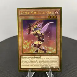 Yugioh Apple Magician Girl MVP1-ENG15 1. Edition Gold Rare Near Mint - Image 1