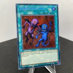 Yugioh Verbrecherduo LCKC-DE101 Secret Rare Near Mint - Image 5