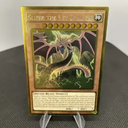 Yugioh Slifer The Sky Dragon MVP1-ENG57 1. Edition Gold Rare NM - Image 3
