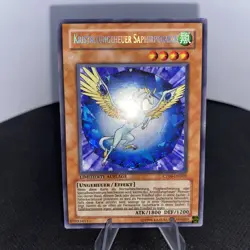 Yugioh Kristallungeheuer Saphirpegasus CT04-DE002 Secret Rare Exzellent - Image 2