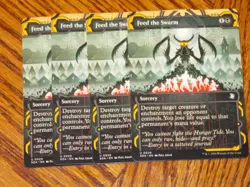 MTG Feed the Swarm x4 UNC Mythical Archive SOS NM Low S&H - Image 1