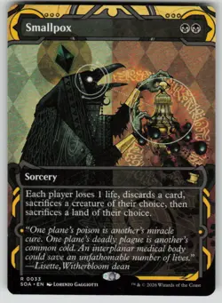 Smallpox Rare Secrets of Strixhaven: Mystical Archive 33 MTG Near Mint 2026 - Image 1