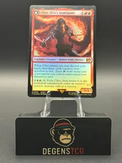 Magic The Gathering Final Fantasy Clive Ifrit's Dominant Foil 0133 - Image 1