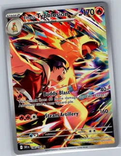 Ethan's Typhlosion 190/182 SV10: Destined Rivals - Pokemon Card - NM - Image 1