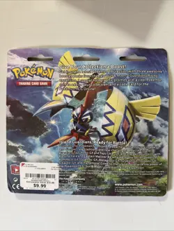 🔥Pokemon TCG Sun & Moon Guardians Rising 3 Booster Pack Blister - Turtonator 🔥 - Image 2