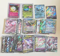 Pokemon TCG 100 Card Lot - Double Rare And Higher Only! V/VMax/VStar/Ex/ACE - Image 1