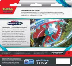 Pokemon TCG Paradox Rift Arctibax Triple Blister Scarlet & Violet Sealed - Image 2