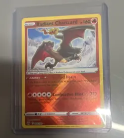 Radiant Charizard 020/159 Crown Zenith Holo Pokemon - Image 1
