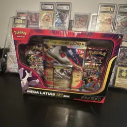 Pokemon Mega Latias EX Box Sealed Promo Booster Collectors Edition Latias - Image 1