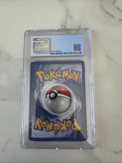 Pokemon TCG Blastoise Base Set 2 Holo Unlimited Rare CGC 5 Excellent SWIRL - Image 2