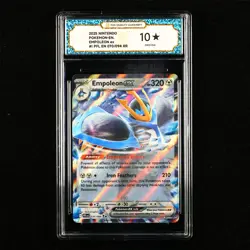 TQG 10 PRISTINE 2025 Pokemon ENG Empoleon ex #I PFL EN 070/094 RR - Image 1