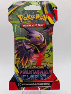 Pokemon Mega Evolution | Phantasmal Flames Sleeved Booster Pack | Sealed English - Image 1