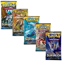 Pokemon TCG - Sun & Moon - Base Set - Booster Pack - Image 1
