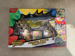 Pokemon TCG Ascended Heroes Mega Lucario Premium Poster Collection - Small Tear - Image 1