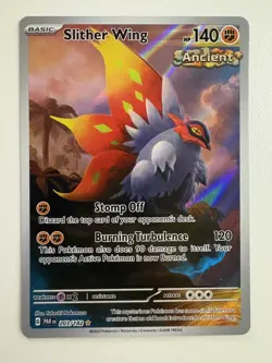 Pokemon TCG: 2023 Paradox Rift Illustration Rare Slither Wing (203/182) - Image 1