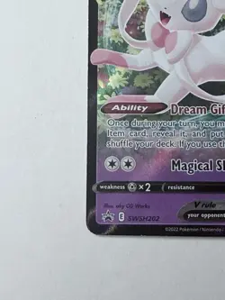 2022 Pokemon Sylveon V SWSH202 Sword & Shield Promo Cards Holo - Image 3