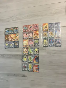 Lot 1999 Topps+Topps Chrome Tv Animation Series Pokemon Cards & Some Foils - Image 1