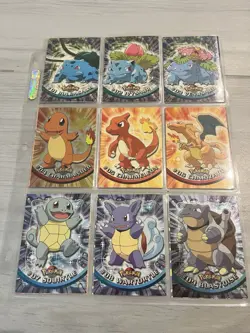 Lot 1999 Topps+Topps Chrome Tv Animation Series Pokemon Cards & Some Foils - Image 2