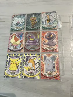 Lot 1999 Topps+Topps Chrome Tv Animation Series Pokemon Cards & Some Foils - Image 3