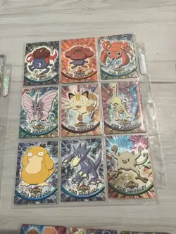 Lot 1999 Topps+Topps Chrome Tv Animation Series Pokemon Cards & Some Foils - Image 5