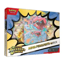 Pokemon TCG - Ascended Heroes - Mega Feraligatr ex Box - Brand New Sealed - Image 1