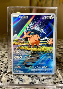 Cufant #076/064 Full Art Illustration Rare | Shrouded Fable Set Pokemon Card NM! - Image 1