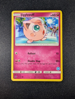 Jigglypuff (22) SM Trainer Kit Alolan Sandslash & Alolan Ninetales Pokemon - Image 1