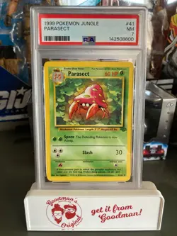1999 Pokemon Jungle - PARASECT #41 - PSA 7- Near Mint: Fresh Grade! - Image 1