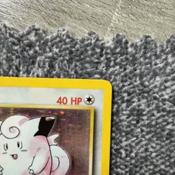 Clefairy TCG 5/102 Base Set Holo Rare Pokemon Card HP - Image 4