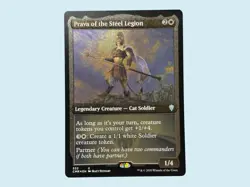 Prava of the Steel Legion, Foil Etched, Commander Legends, NM, MTG - Image 1