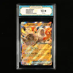 TQG 10 PRISTINE 2025 Pokemon ENG Regirock ex #I DRI EN 101/182 RR - Image 2