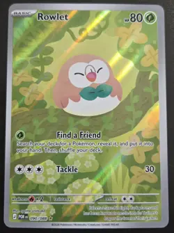 Pokemon TCG: Perfect Order - Rowlet (090/088) Holo Illustration Rare - Image 1