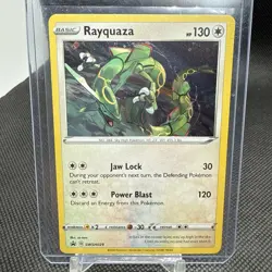 Pokemon TCG Rayquaza - SWSH029 Sword & Shield Black Star Promo NM - Image 1