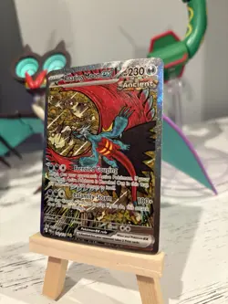 2025 Pokemon SV Prismatic Evolutions Roaring Moon ex #162/131 SIR Special Rare - Image 2