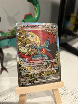 2025 Pokemon SV Prismatic Evolutions Roaring Moon ex #162/131 SIR Special Rare - Image 3